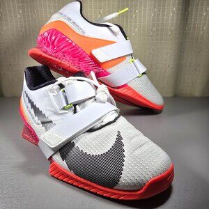 Nike Romaleos 4 SE Weightlifting Shoes Men's DJ4487-121 Men's Size 10.5 White